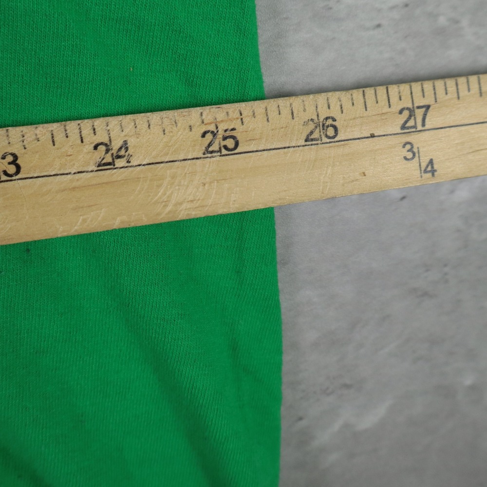 y2k gildan hawaii t-shirt boxy green tribal graphic mens xl - Picture 7 of 7